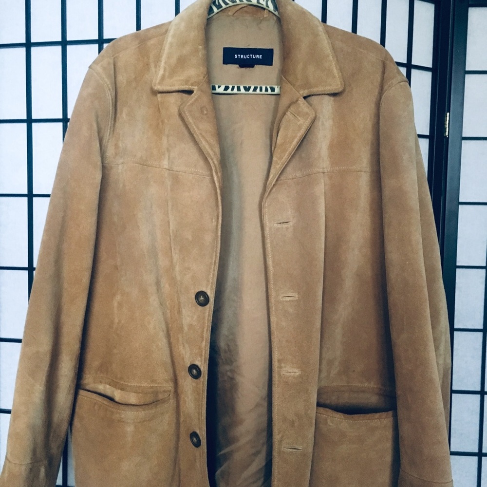 Beige men’s coat